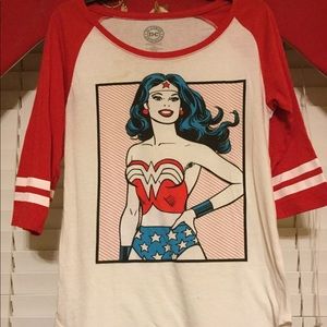 Wonder Woman 3/4 length T
